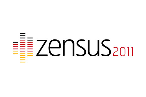 Dieses Vorschaubild zeigt das offizielle Logo des Zensus 2011.